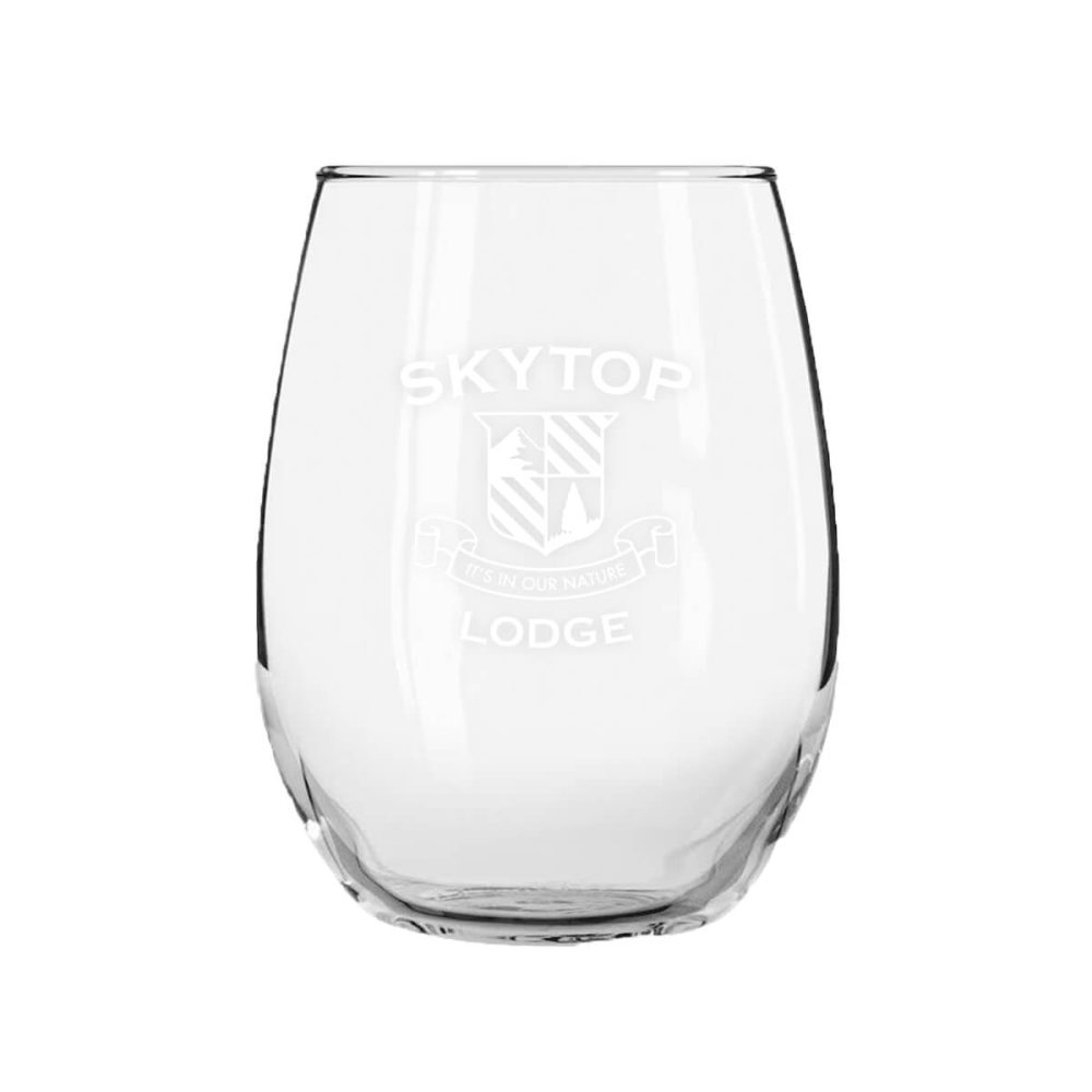 Stemless Wine Glass Shop Skytop Shop Online